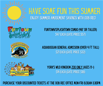 Discount Amusement Park Tickets