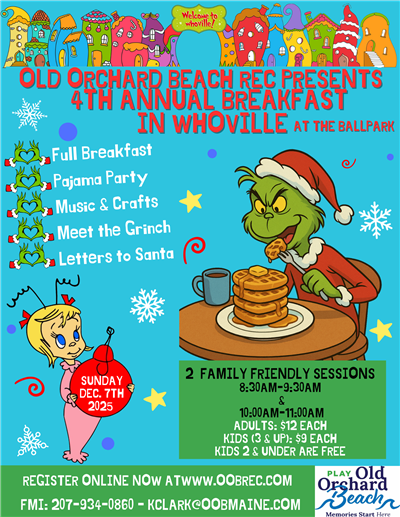 2025 Grinch Breakfast